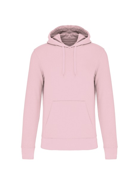 KARIBAN Sweat-shirt écoresponsable à capuche enfant rose pâle personnalisable