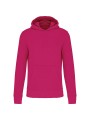 KARIBAN Sweat-shirt écoresponsable à capuche enfant FUCHSIA personnalisable