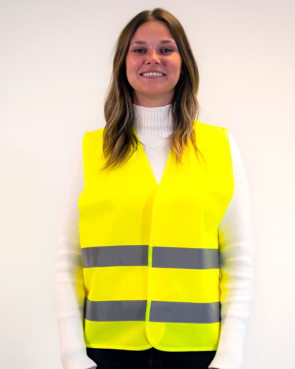 FLUOFLASH Hi-vis Safety Jacket 2H 2021 Warnweste personalisierbar