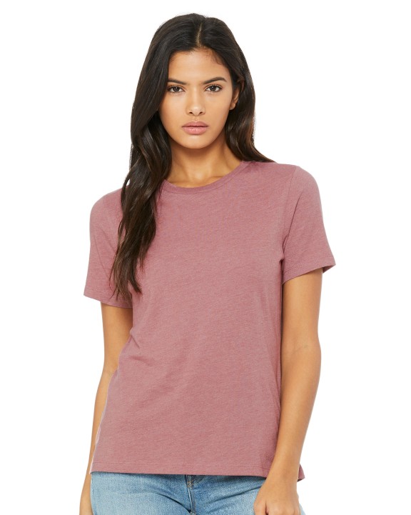 T-shirt personnalisable BELLA-CANVAS WOMEN'S RELAXED JERSEY SHORT SLEEVE TEE