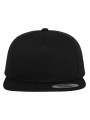 FLEXFIT Casquette Classic 5 Panel Snapback noir/noir personnalisable