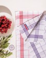 Produit éponge personnalisable KARIBAN Essuie-verres à carreaux Origine France Garantie