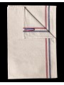 KARIBAN Essuie-vaisselle 2 rayures Origine France Garantie naturel personnalisable