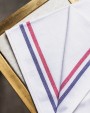 KARIBAN Spültuch, zwei Streifen „Origine France garantie“ Bad Artikel personalisierbar
