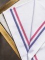 Produits éponges à personnaliser KARIBAN Essuie-vaisselle 2 rayures Origine France Garantie 