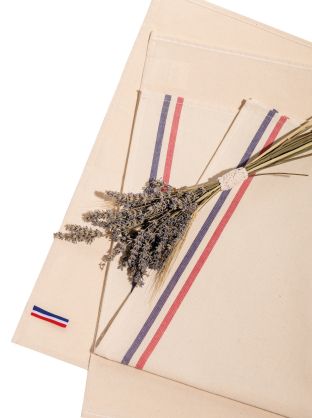 Essuie-vaisselle 2 rayures Origine France Garantie