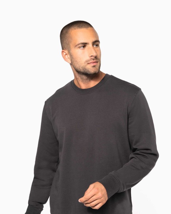KARIBAN Umweltfreundliches Sweatshirt mit Rundhalsausschnitt Sweatshirt personalisierbar