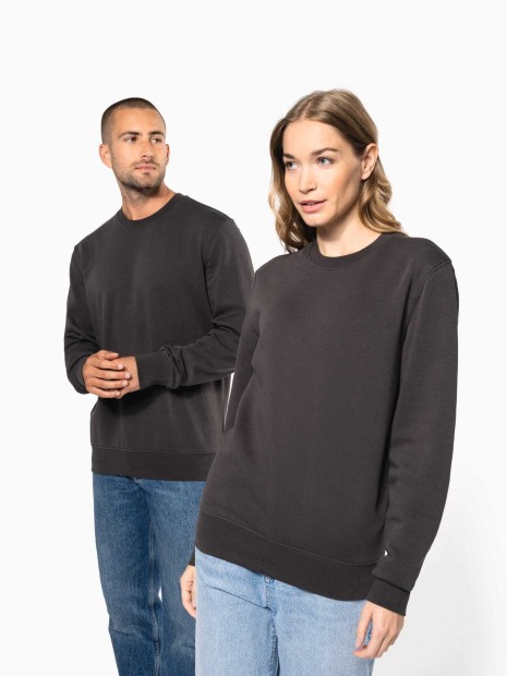 Sweat-shirts à personnaliser KARIBAN Sweat-shirt écoresponsable col rond unisexe 