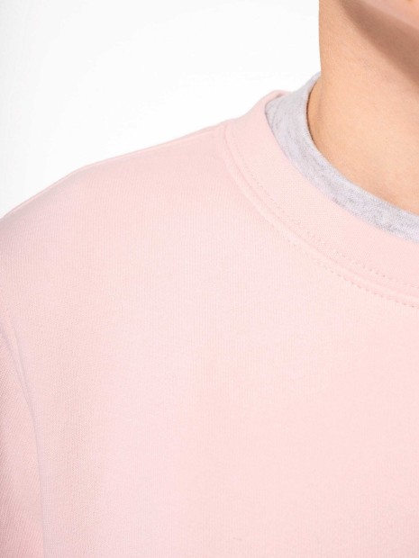 Sweat-shirts à personnaliser KARIBAN Sweat-shirt écoresponsable col rond enfant 