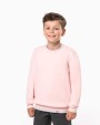 KARIBAN Umweltfreundliches Sweatshirt mit Rundhalsausschnitt für Kinder Sweatshirt personalisierbar