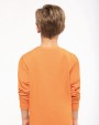 Sweater KARIBAN Ecologische kindersweater met ronde hals voor bedrukking &amp; borduring