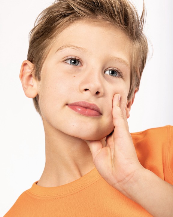 KARIBAN Umweltfreundliches Sweatshirt mit Rundhalsausschnitt für Kinder Sweatshirt personalisierbar