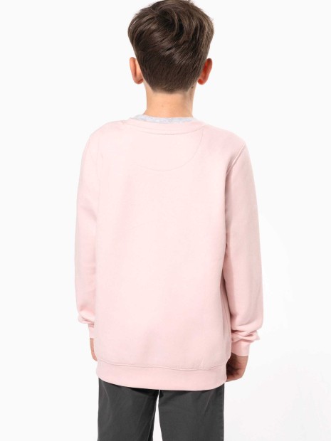 Sweat-shirts à personnaliser KARIBAN Sweat-shirt écoresponsable col rond enfant 