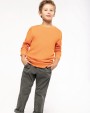 Sweater KARIBAN Ecologische kindersweater met ronde hals voor bedrukking &amp; borduring