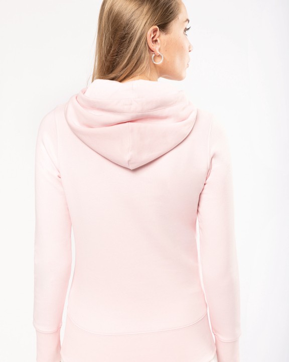 Sweat-shirt personnalisable KARIBAN Sweat-shirt écoresponsable à capuche femme