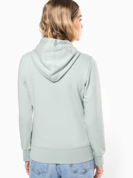 Sweat-shirts à personnaliser KARIBAN Sweat-shirt écoresponsable à capuche femme 