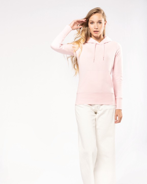Sweat-shirt personnalisable KARIBAN Sweat-shirt écoresponsable à capuche femme