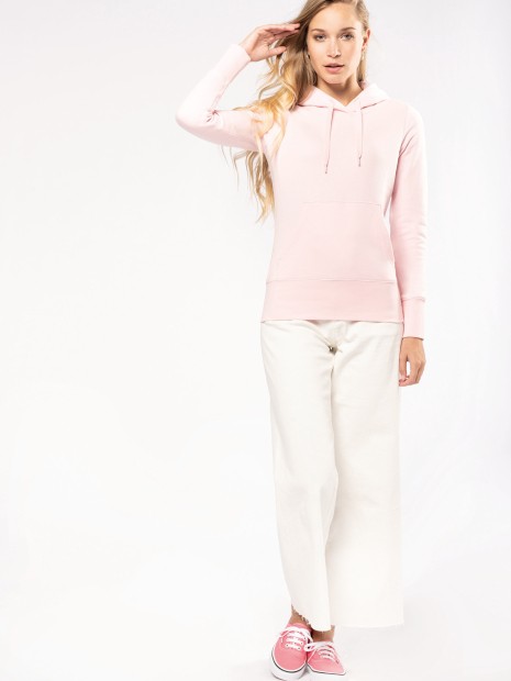 Sweat-shirts à personnaliser KARIBAN Sweat-shirt écoresponsable à capuche femme 