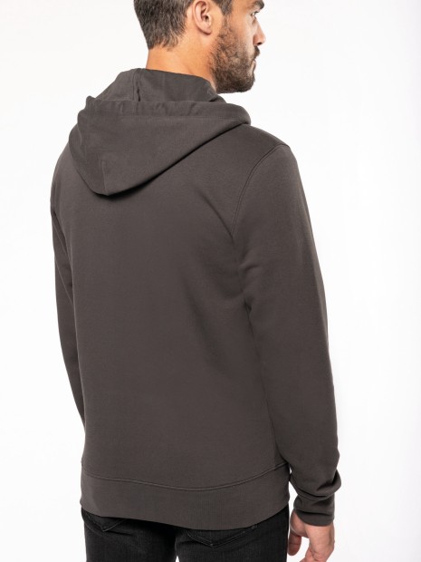 Sweat-shirts à personnaliser KARIBAN Sweat-shirt écoresponsable zippé à capuche homme 