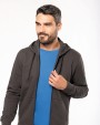 KARIBAN Umweltfreundliches Kapuzensweatshirt mit Reißverschluss Herren Sweatshirt personalisierbar