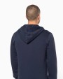 KARIBAN Umweltfreundliches Kapuzensweatshirt mit Reißverschluss Herren Sweatshirt personalisierbar