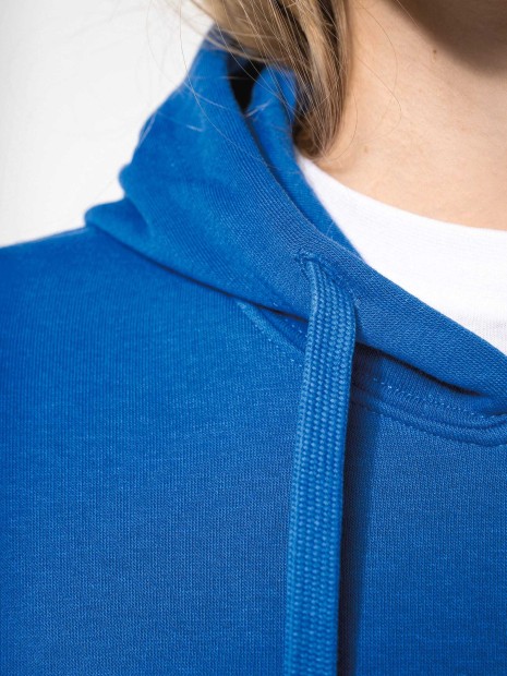 Sweat-shirts à personnaliser KARIBAN Sweat-shirt écoresponsable zippé à capuche femme 