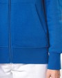Sweat-shirt personnalisable KARIBAN Sweat-shirt écoresponsable zippé à capuche femme