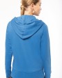 Sweat-shirt personnalisable KARIBAN Sweat-shirt écoresponsable zippé à capuche femme