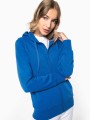 Sweat-shirts à personnaliser KARIBAN Sweat-shirt écoresponsable zippé à capuche femme 