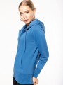 Sweat-shirts à personnaliser KARIBAN Sweat-shirt écoresponsable zippé à capuche femme 