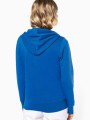 Sweat-shirts à personnaliser KARIBAN Sweat-shirt écoresponsable zippé à capuche femme 