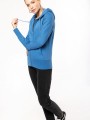 Sweat-shirts à personnaliser KARIBAN Sweat-shirt écoresponsable zippé à capuche femme 