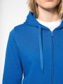 Sweat-shirts à personnaliser KARIBAN Sweat-shirt écoresponsable zippé à capuche femme 