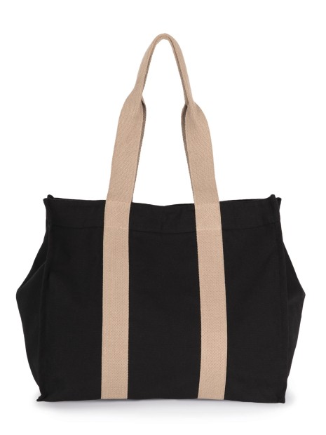 Sacs & Bagagerie à personnaliser KIMOOD Grand sac shopping à soufflet recyclé 