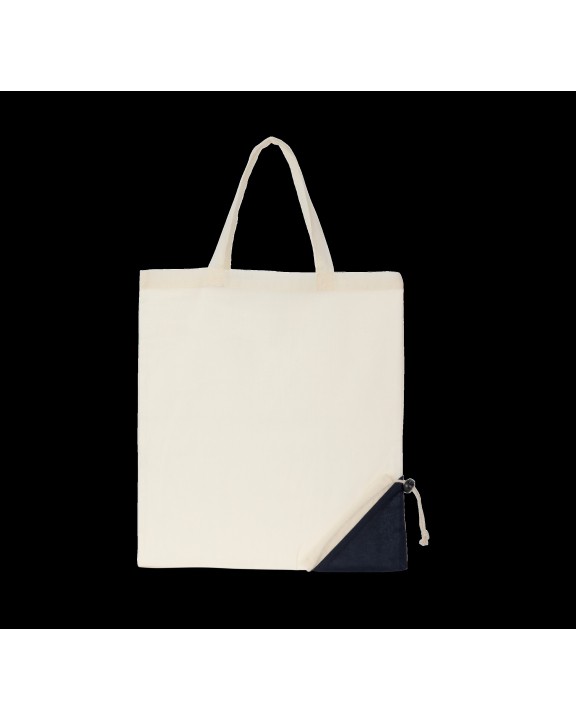 Tote bag KIMOOD Opvouwbare shopper voor bedrukking &amp; borduring