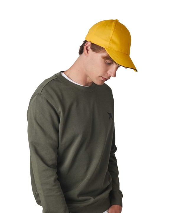 Casquettes personnalisable K-UP Casquette avec sandwich contrasté - 6 panneaux