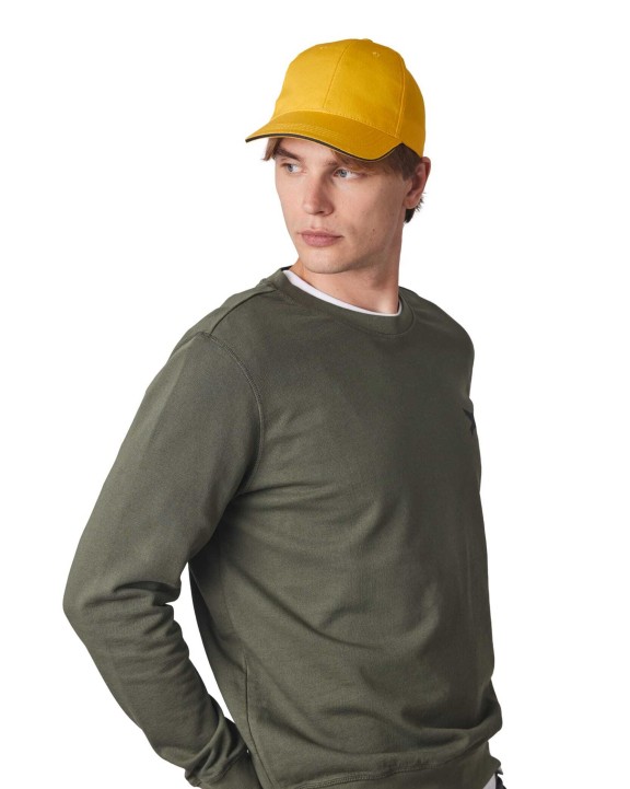 Casquettes personnalisable K-UP Casquette avec sandwich contrasté - 6 panneaux
