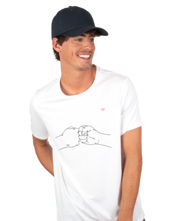 Casquette personnalisable K-UP Casquette en coton recyclé - 5 panneaux