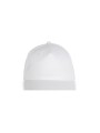K-UP Casquette en coton recyclé - 5 panneaux blanc personnalisable
