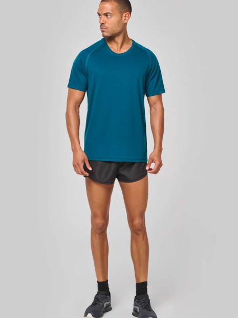 T-Shirts à personnaliser PROACT T-shirt de sport à col rond recyclé homme 