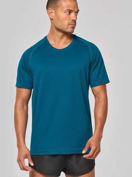 T-Shirts à personnaliser PROACT T-shirt de sport à col rond recyclé homme 