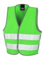 RESULT Gilet de visibilité enfant lime personnalisable