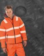 RESULT Sicherheitsjacke aus wattiertem, recyceltem Ripstop Jacke personalisierbar