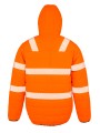 RESULT Veste de sécurité recyclée ripstop padded flo orange personnalisable