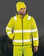 RESULT Sicherheitsjacke aus wattiertem, recyceltem Ripstop Jacke personalisierbar