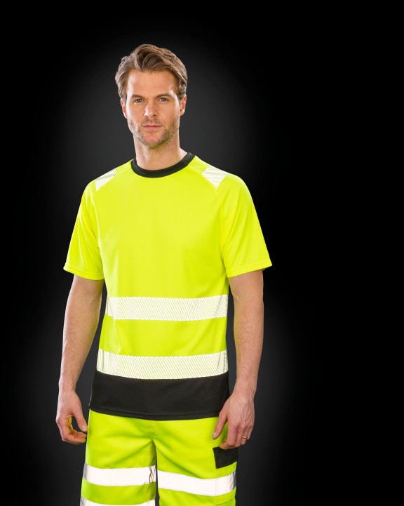 T-shirt personnalisable RESULT T-shirt de sécurité recyclé