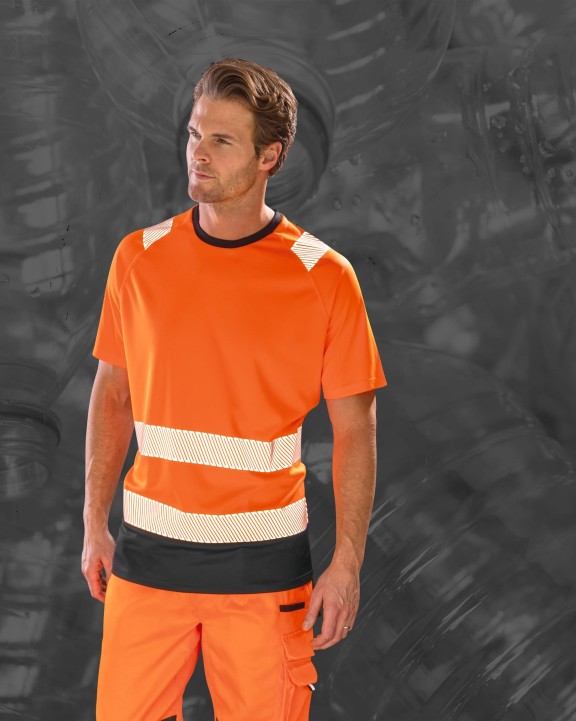 T-shirt personnalisable RESULT T-shirt de sécurité recyclé