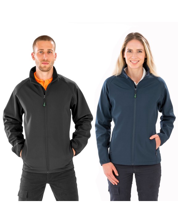Softshell personnalisable RESULT Veste softshell femme recyclée