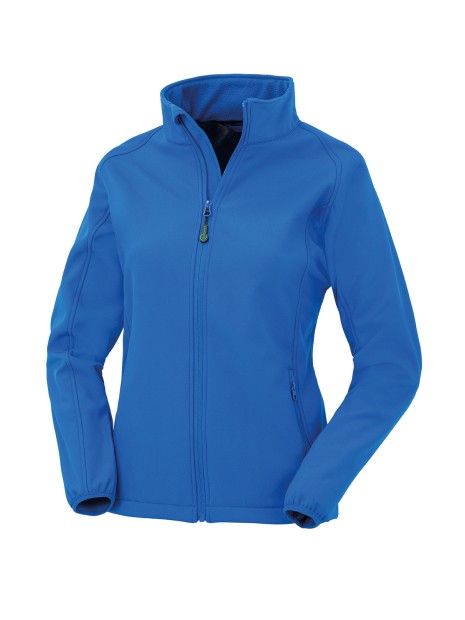 RESULT Veste softshell femme recyclée royal personnalisable