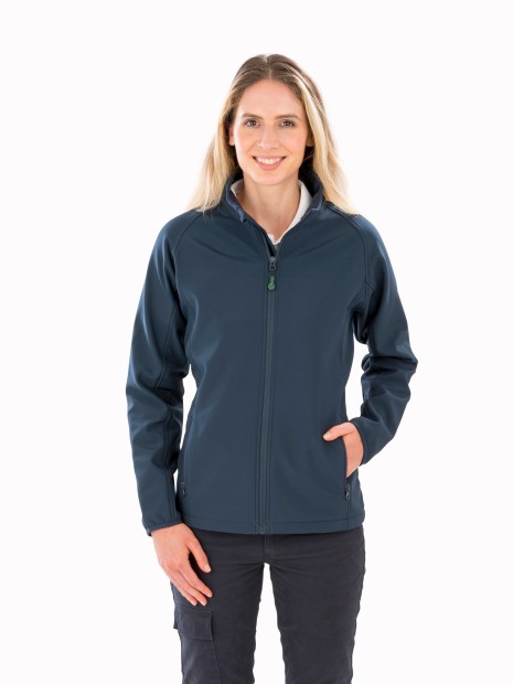 Softshells à personnaliser RESULT Veste softshell femme recyclée 